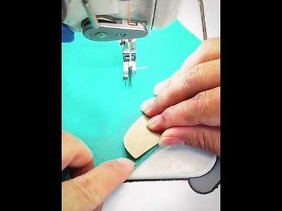 Pants zipper sewing skills