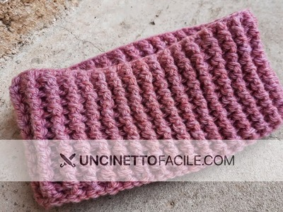 Scaldacollo Uncinetto-Tutorial Semplicissimo! | Super Easy Crochet Neck Warmer (English Subtitles)