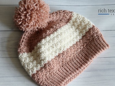 Winterberry Beanie Crochet Pattern