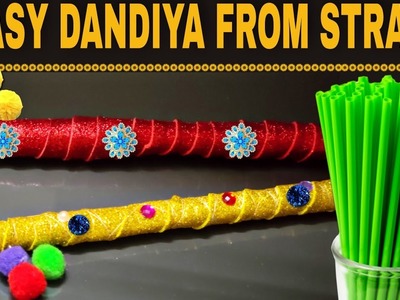Dandiya making for kids.navratra craft for kids.navratri activity.2021