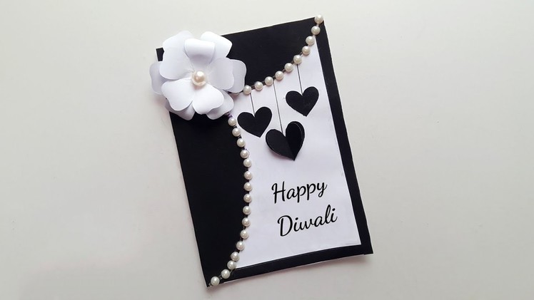 DIY Diwali Greeting Card • Handmade diwali card making • how to make diwali card • diwali card ideas