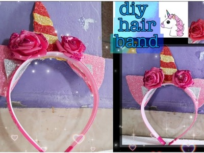 Diy headband.make hairband.how to make hairband at home