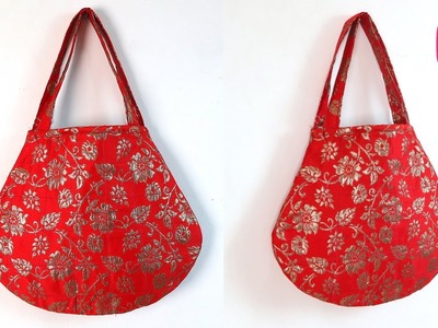 Easy & Beautiful Handbag cutting & Stitching l DIY BAG l Sonali's Creations