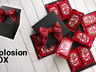 Explosion Box EASY MAKING! | DIY Chocolate EXPLOSION BOX