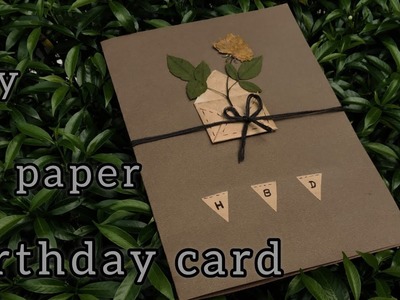 Handmade Birthday card using A4 paper | Birthday gift | Diy gift | 2
