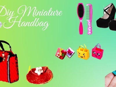 How to make Diy Miniature Bag In 2021 | My diy Miniatures