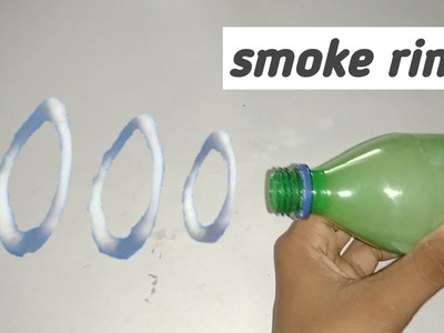 How to make smoke ring from plastic bottle. at home.very easy.homemade ideas