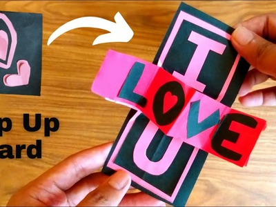 I have never seen such a card before - Twist & Pop Up Card | I Love You Card | #shorts #ytshorts