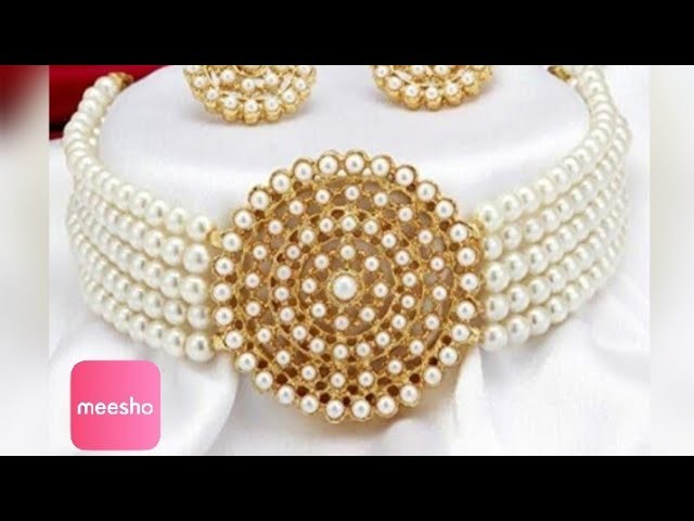 Meesho jewellery haul - part 2. Bridal collection necklace .