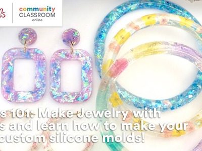 Online Class Molds 101 Make Jewelry with molds andlearnhowtomakeyourowncustomsiliconemolds!|Michaels