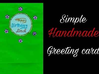 #shorts.Simple handmade greeting card idea's.Dad birthday greeting card