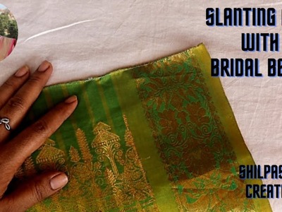 Slanting Arch With Bridal Beads_#68 |New Saree Kuchu Designs By Shilpashree Creations | Kucchulu |