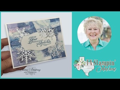 ????Stampin' Blends + Rubbing Alcohol Do What?! | The Secret To Make A Fabulous Handmade Card