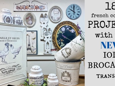 18 Projects with the NEW IOD Brocante Transfer