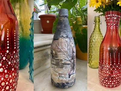 2 BEAUTIFUL BOTTLE ART✨✨✨