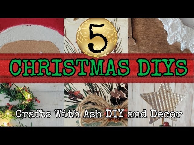 5 Christmas DIYs| Easy and Affordable!