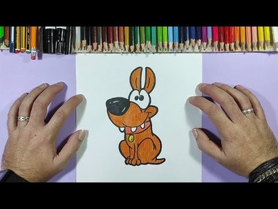 Como dibujar un perro ???? paso a paso 67 | How to draw a dog ???? 67