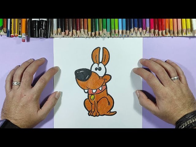 Como dibujar un perro ???? paso a paso 67 | How to draw a dog ???? 67