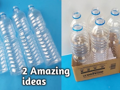 DIY Organizer ideas.2 Useful Organizer Ideas from plastic bottles.2 plastic bottles crafts