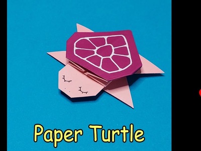 DIY Origami TURTLE | How to make paper turtle easy | Fold tutorial #Shorts