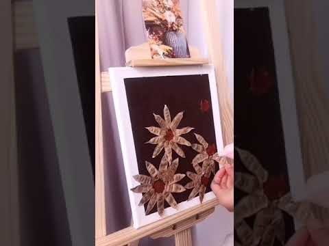 Easy Craft Ideas For Home Decor | Reuse Waste material | Craft Flower |  DIY  #1071