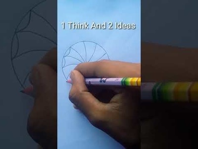 How to draw a girl with Umbrella step by step || #creative #short #art
