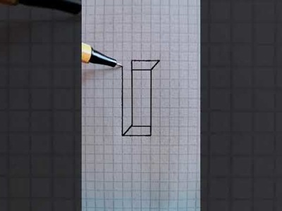 How to Draw | Letter O Drawing art 3D drawing painting tutorial #shorts