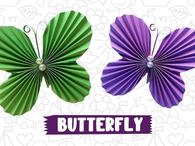 How to make a Paper Butterfly | Easy paper butterfly | DIY Butterfly