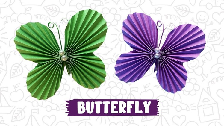 How to make a Paper Butterfly | Easy paper butterfly | DIY Butterfly