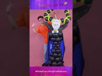 How to make my Maleficent from balloons - Cosplay Tutorial -  Balloon Halloween Maleficent