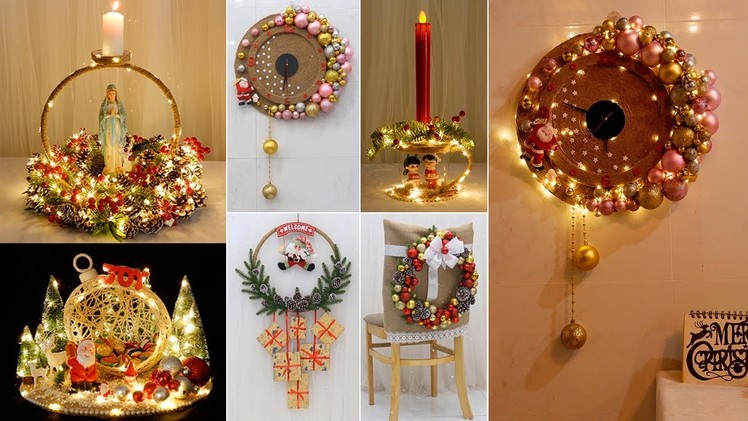 Jute craft Christmas decorations ideas ???? Christmas Decoration 2022