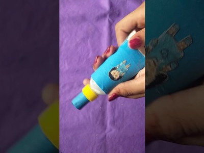 Recreation of tonni art and craft toothpaste diy craft with anjeeka ???? subscribe