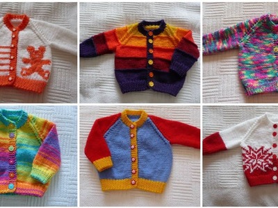Stunning And Beautiful Hand Kintting Baby Sweaters Designs