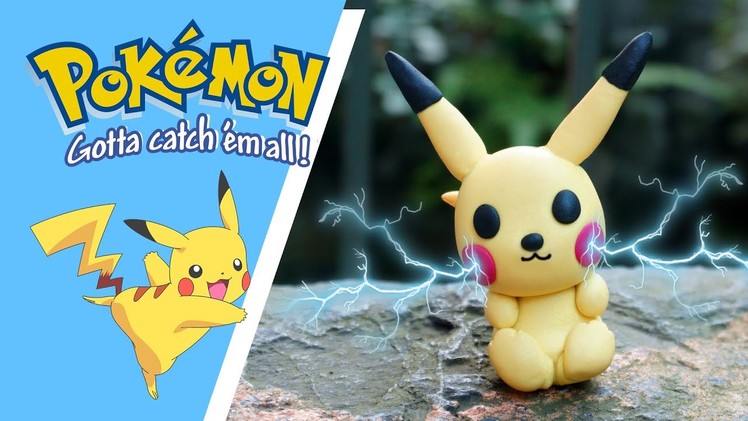 Air dry clay | How to make Pikachu 2019 - Clay Tutorial
