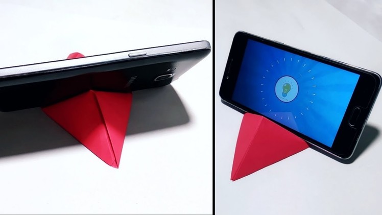 How to Make Paper Mobile Stand at Home with Holdar