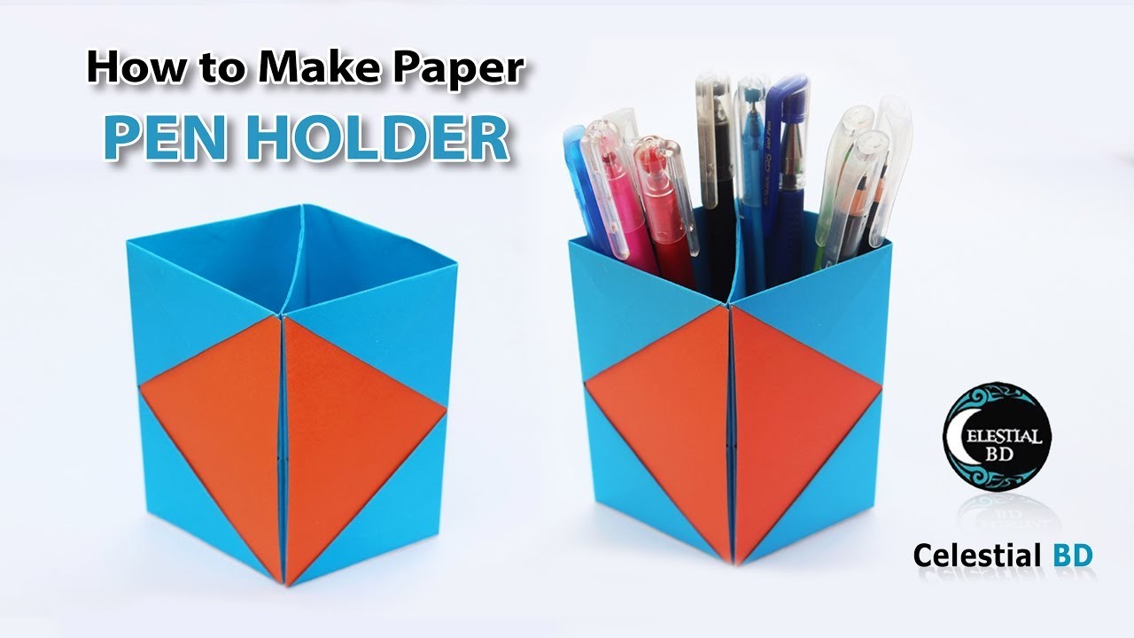 Make pen. Hexagonal Holder Dumbbells DIY.