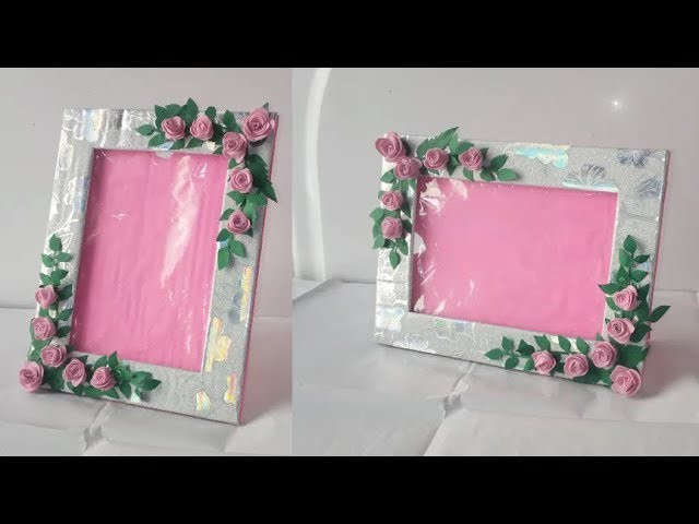 Photo frame DIY Ideas. How TO Make Easy Photo frame At Home. Easy Paper Craft.