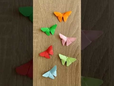 30 seconds Easy DIY Butterflies Paper Craft #shorts #origami #2