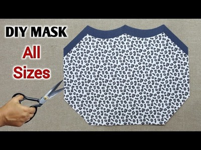 ALL SIZES - Very Easy DIY Face Mask I Face mask sewing tutorial I Breathable Face Mask I DIY Mask