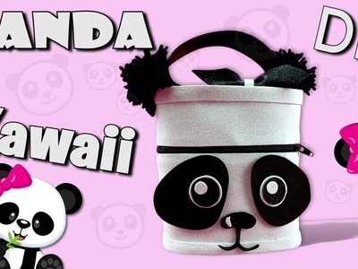 Art and Craft - Faire une trousse Kawaii - Handmade Tutorial Panda Kawaii