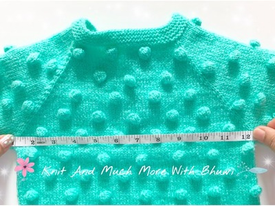 Baby Sweater New Design With Popcorn Pattern || Baby Sweater,Top Knitting ||  Sweater Bunai