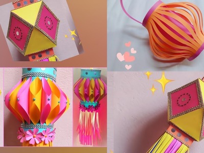 Beautiful and Easy Paper Lantern Kandil Lamp For Diwali And Christmas