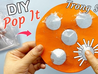 Cách làm POP IT TRONG SUỐT | DIY Transparent Pop It | How to make pop it easy | Liam Channel