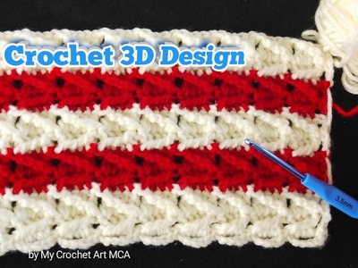 Crochet 3D Design for all Crochet Projects