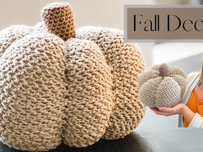 Crochet a Pumpkin. Perfect Fall Decor Item DIY. Easy and FUN!. Crochet Pattern