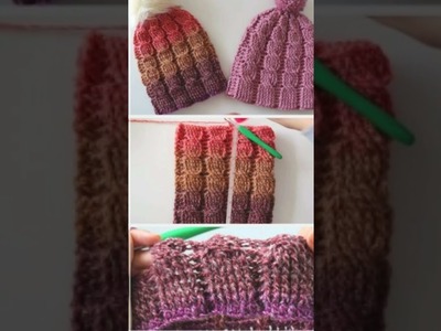 Crochet hat design ideas. Crochet hat for man.Crochet cap for baby.Crochet hat for babys & women