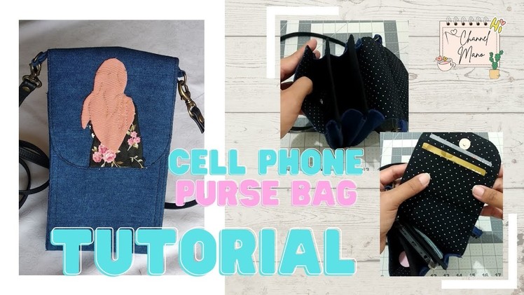 DIY || Cell Phone Purse Bag || Cara Membuat Dompet Hp Viral #tutorial #video #viral