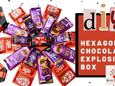 DIY Hexagon Chocolate Explosion Box | Handmade Gift Ideas | How To | Easy | On Demand tutorial