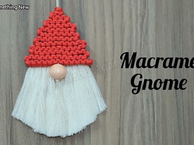 DIY Macrame Gnome | Easy Christmas Decor idea | DIY home Decoration Idea | Christmas Tree Ornaments