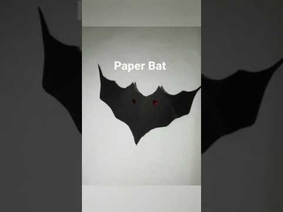 DIY : Paper Bat | Paper Craft | Easy Craft For Kids  #shorts #papercraft #trending #halloween #DIY